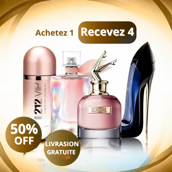 Spécial femmes - Achetez 1 et gagnez 4!