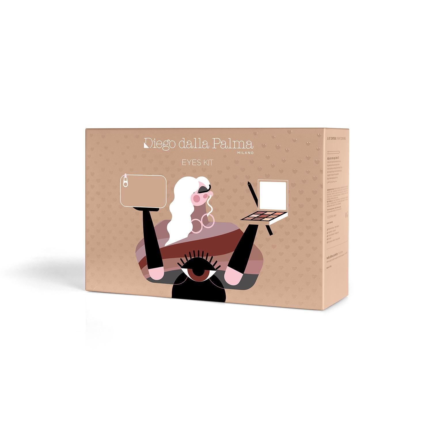 Cofanetto Kit Occhi Nuda Warm Palette