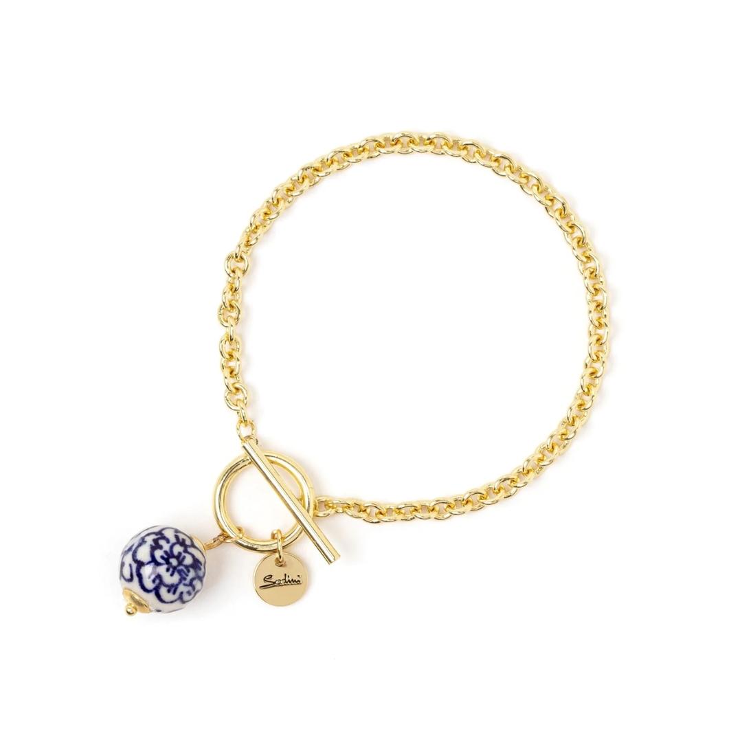 Bracciale Rolò e Sfera Pendente Jasmine