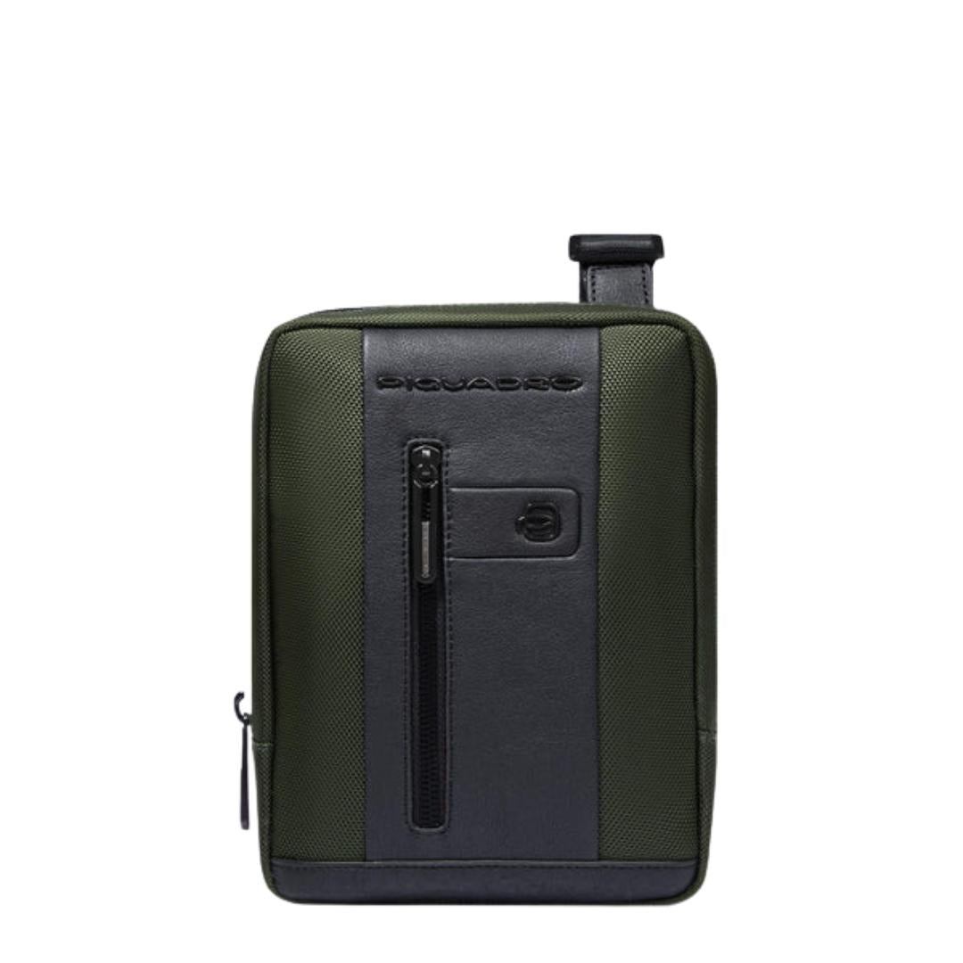Borsello Uomo Porta iPad®mini in Tessuto Riciclato